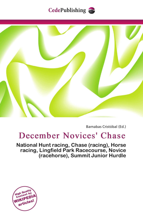 Knjiga December Novices' Chase 