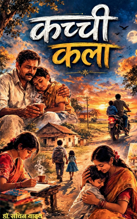 Kniha कच्ची कला कच्ची कलम से कहानी की दास्तां डॉ. सचिन यादव