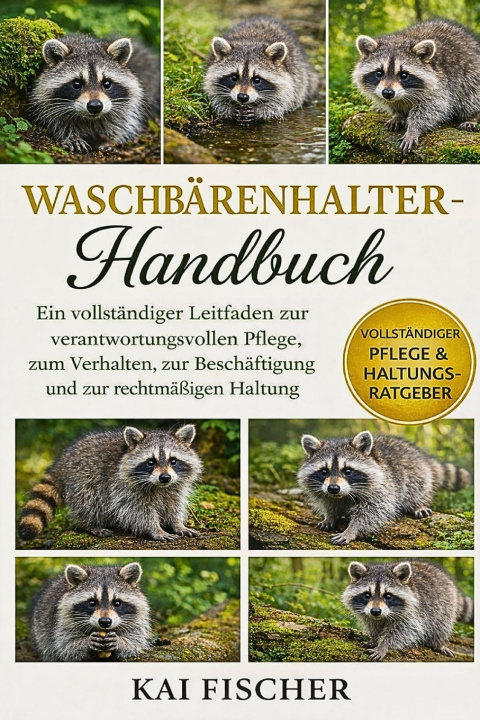 Kniha Waschbärenhalter-Handbuch Kai Fischer