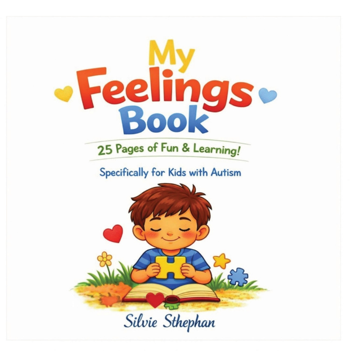 Kniha My Feelings Book - Sometimes I Feel... Silvia Stefan