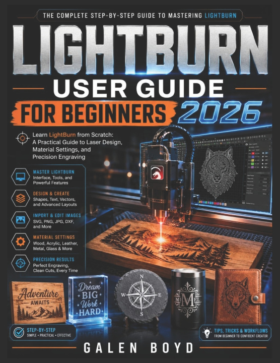 Kniha LIGHTBURN USER GUIDE FOR BEGINNERS 2026 Galen Boyd