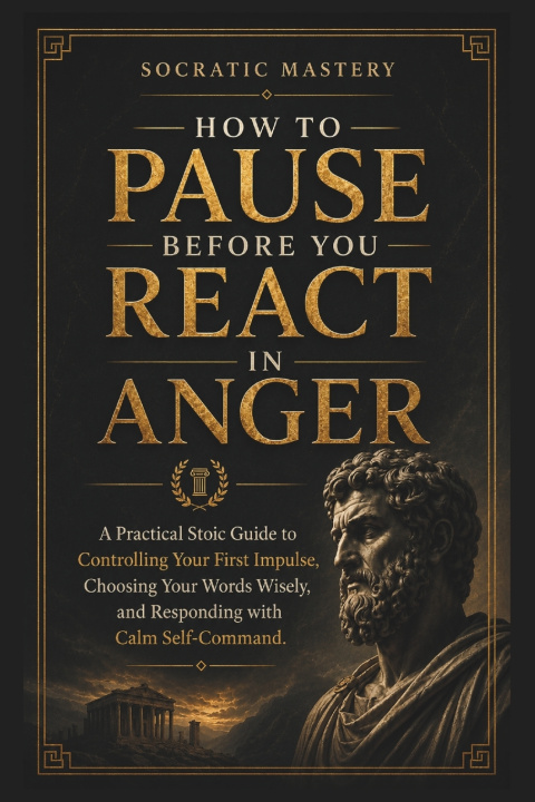 Knjiga How to Pause Before You React in Anger Socratic Mastery