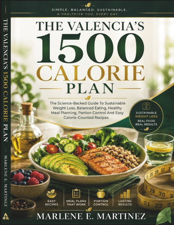 Knjiga The Valencia's 1500 Calorie Plan Marlene E. Martinez