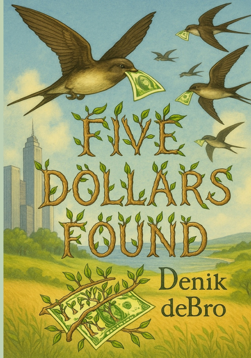 Kniha Five Dollars Found Denik deBro