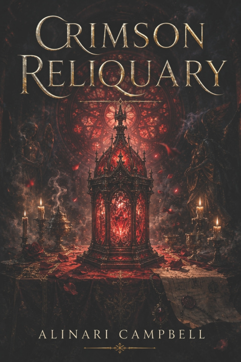 Knjiga Crimson Reliquary Alinari Campbell