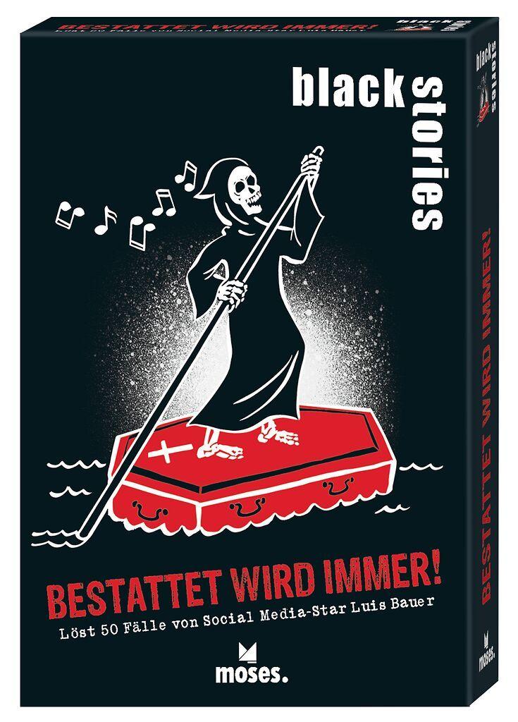 Gioco/giocattolo black stories Bestattet wird immer! Holger Hartmann