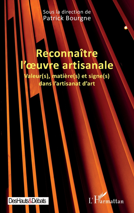 Kniha Reconnaître l’œuvre artisanale Patrick Bourgne