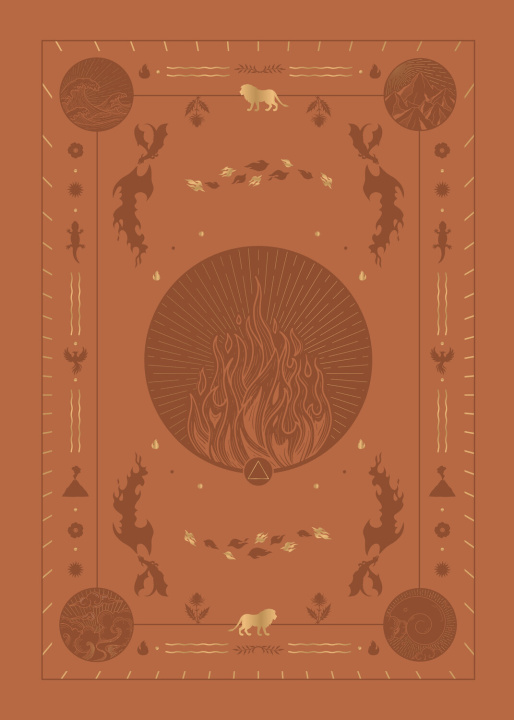 Boek Grimoire vierge Feu 
