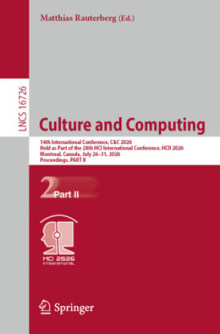 Kniha Culture and Computing Matthias Rauterberg