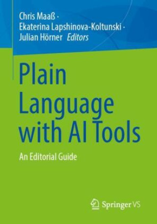 Kniha Plain Language with AI Tools Chris Maaß