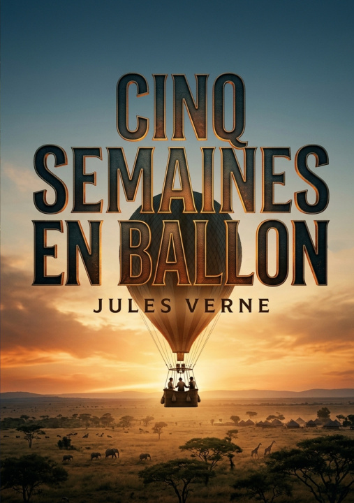 Kniha CINQ SEMAINES EN BALLON VERNE JULES