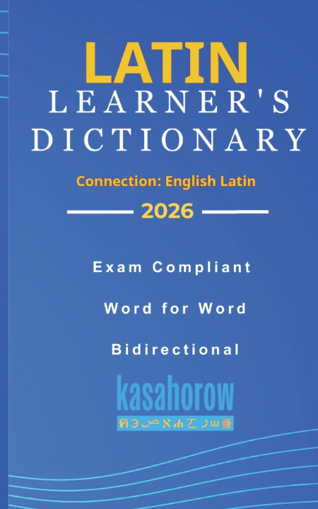 Kniha Latin Learner's Dictionary kasahorow