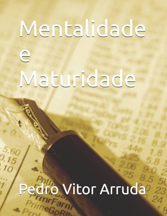 Kniha Mentalidade e Maturidade Pedro Vitor Arruda