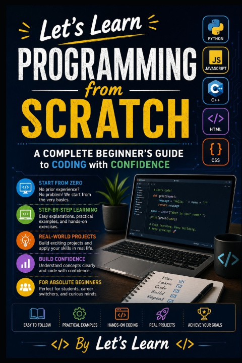 Kniha Let's Learn Programming from Scratch Let's Learn