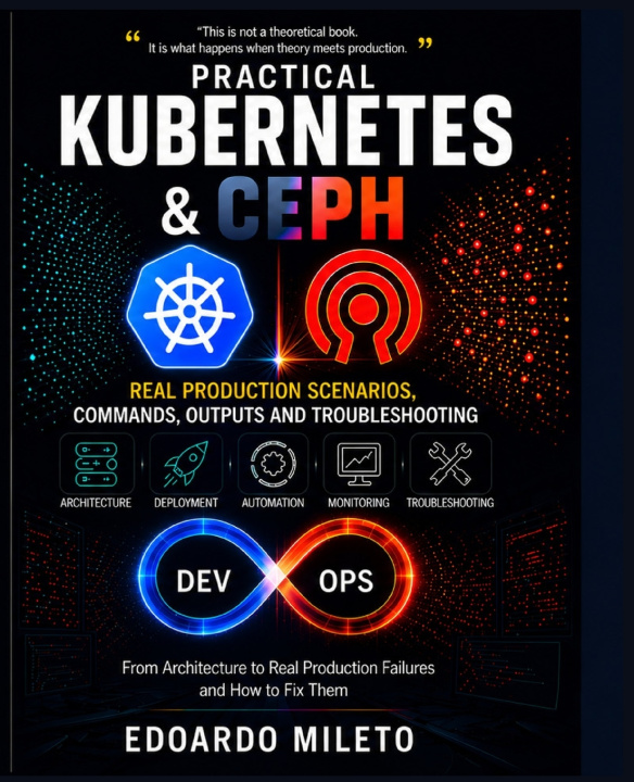 Knjiga Practical Kubernetes & Ceph Edoardo Mileto