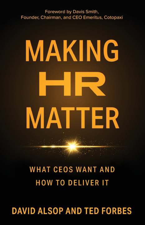 Kniha Making HR Matter David Alsop