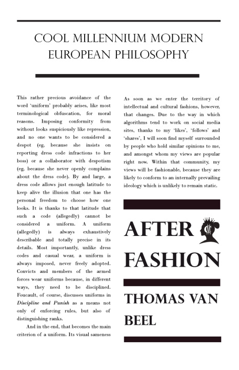 Kniha After Fashion Thomas van Beel