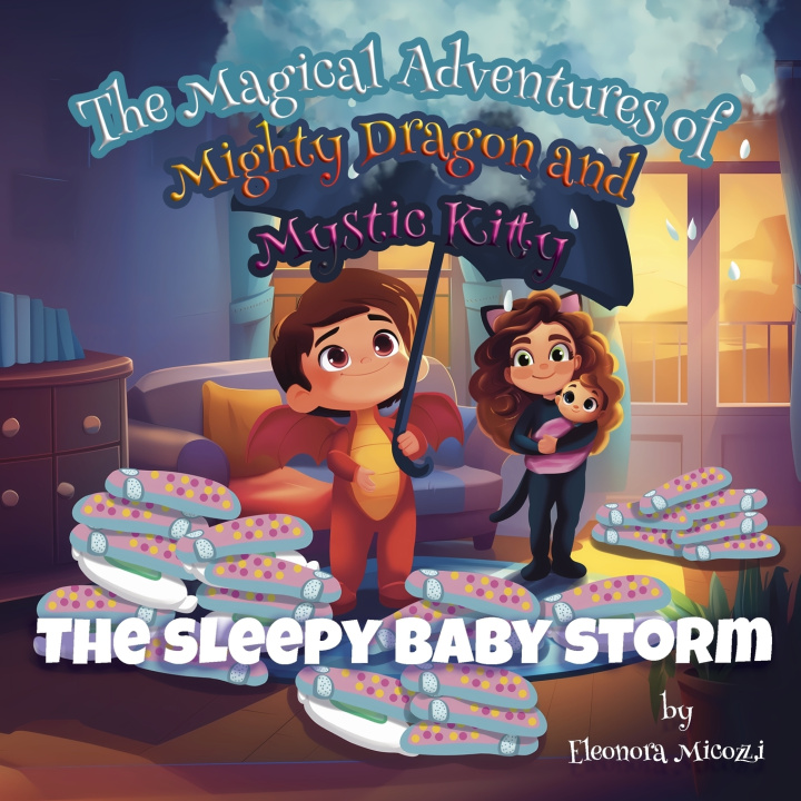 Knjiga The sleepy baby storm Eleonora Micozzi