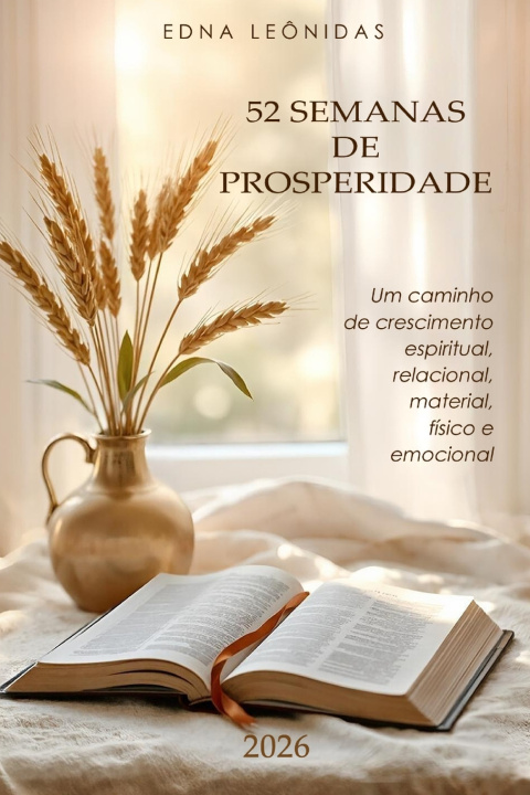 Könyv 52 Semanas de Prosperidade Edna Leônidas