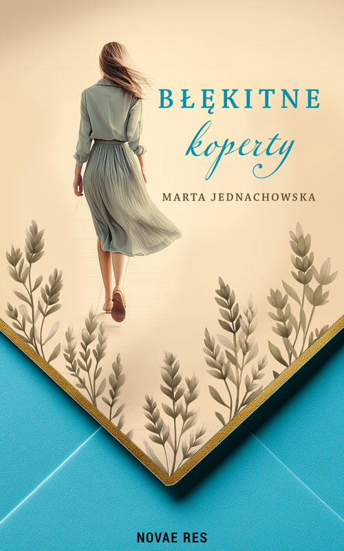 Book Błękitne koperty Marta Jednachowska