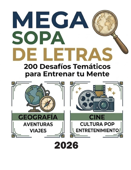 Livro Mega Sopa de Letras Javier T