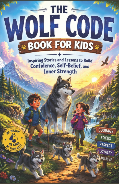 Knjiga THE WOLF CODE BOOK FOR KIDS YORK FREDSON