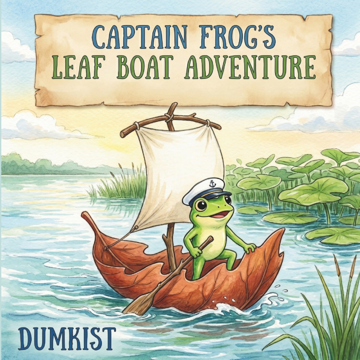 Kniha Captain Frog's Leaf Boat Adventure Dumkist
