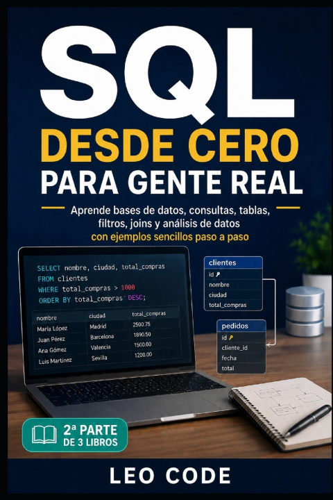 Kniha SQL desde Cero para Gente Real -Parte 2- Leo Code