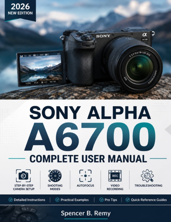 Kniha SONY ALPHA A6700 COMPLETE USER MANUAL Spencer B. Remy