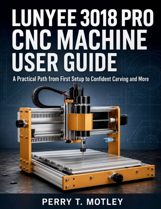 Kniha Lunyee 3018 PRO CNC Machine User Guide PERRY T. MOTLEY