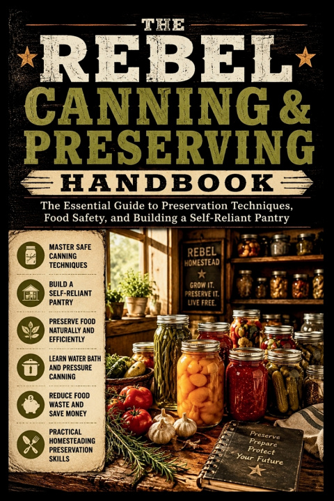 Kniha The Rebel Canning & Preserving Handbook Dr Joe J Rush
