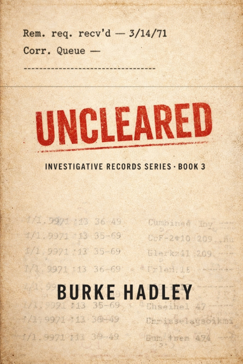 Knjiga Uncleared Burke Hadley