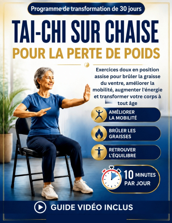 Knjiga TAI-CHI SUR CHAISE POUR LA PERTE DE POIDS George D. Hines