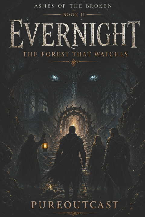 Knjiga ASHES OF THE BROKEN EVERNIGHT FOREST OUTCAST