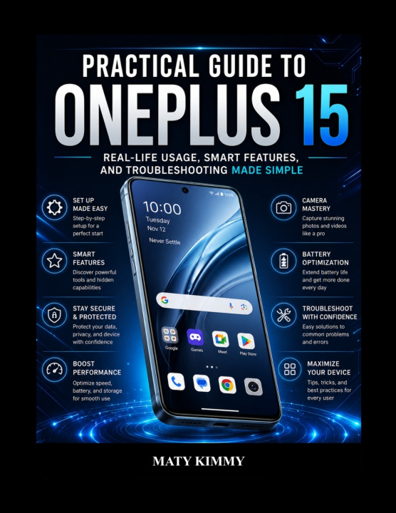 Kniha Practical Guide to OnePlus 15 MATY KIMMY