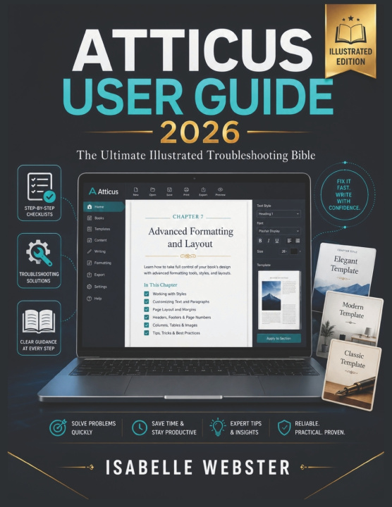 Kniha Atticus User Guide 2026 Isabelle Webster