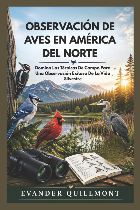 Knjiga OBSERVACIÓN DE AVES EN AMÉRICA DEL NORTE Evander Quillmont