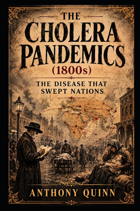 Knjiga The Cholera Pandemics (1800s) Anthony Quinn