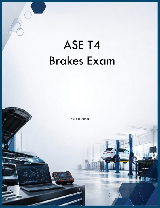 Boek ASE T4 Brakes Exam RJT Simon
