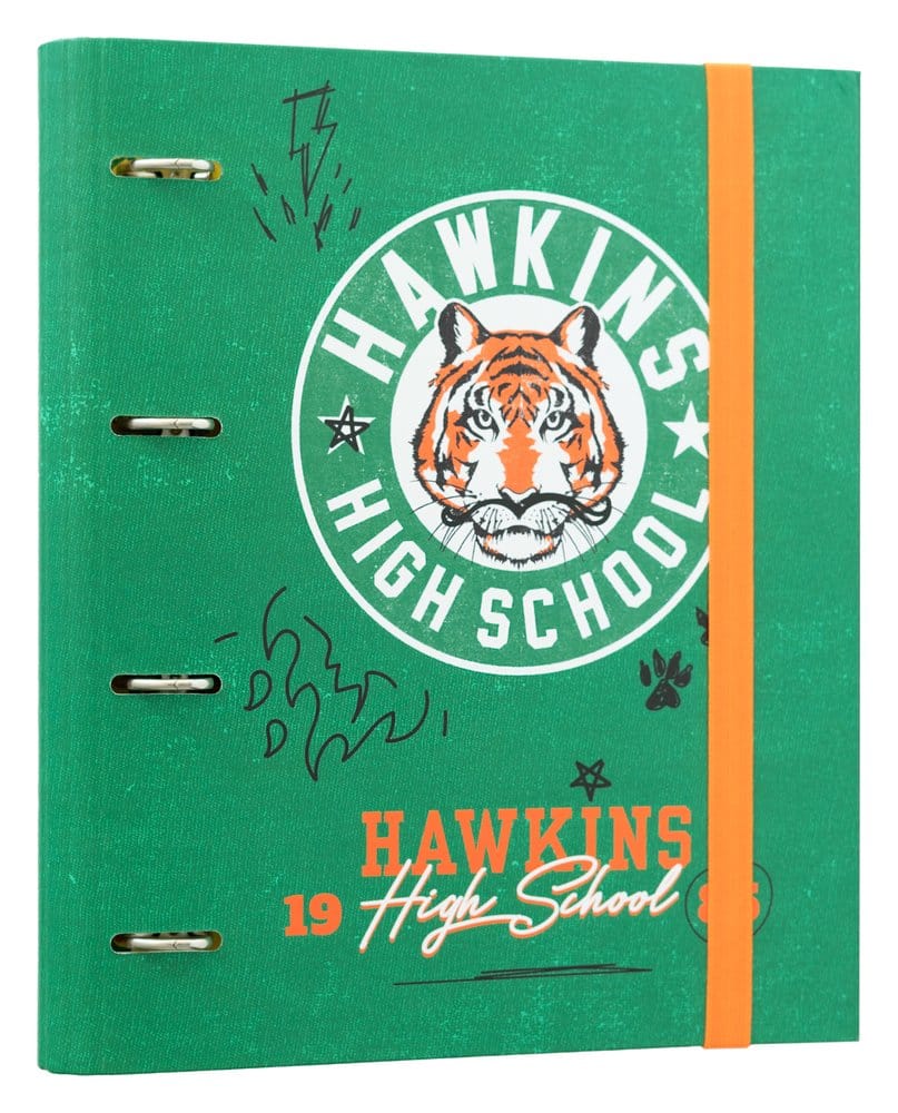 Pisarniški material Stranger Things 4 Ring Binder High School 