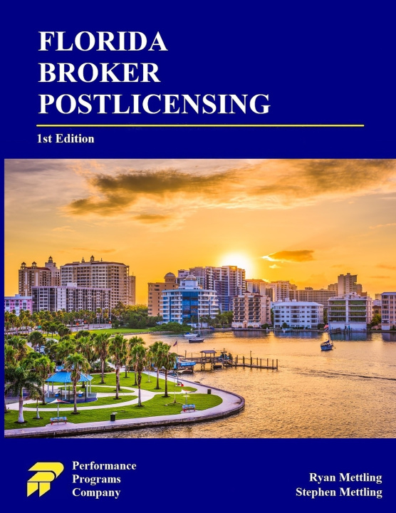 Kniha Florida Broker Postlicensing Stephen Mettling