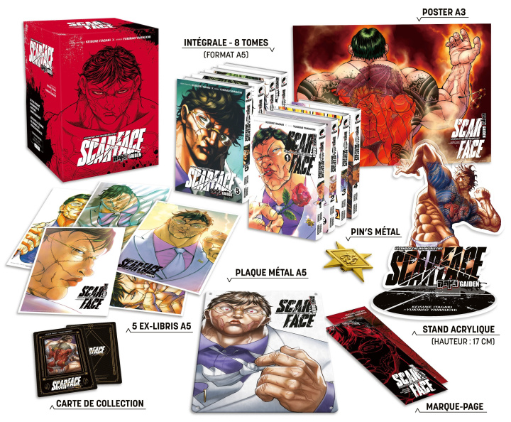 Kniha Baki Gaiden: Scarface - Intégrale - Coffret Collector (édition limitée et numérotée) Keisuke Itagaki
