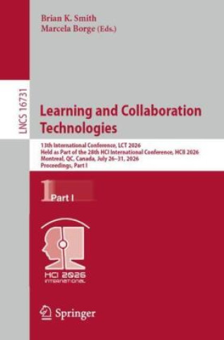 Knjiga Learning and Collaboration Technologies Brian K. Smith