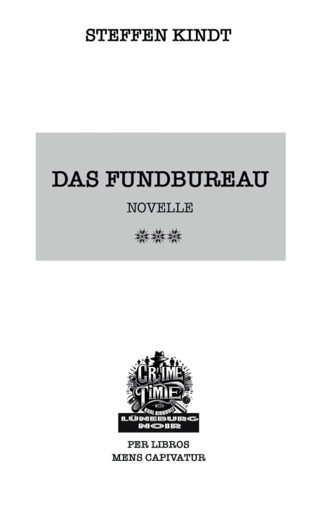 Knjiga Das Fundbureau steffen kindt