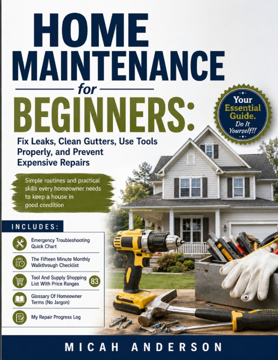 Knjiga Home Maintenance for Beginners Micah Anderson
