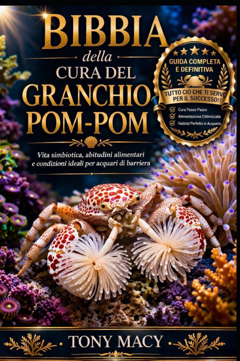 Kniha BIBBIA DELLA CURA DEL GRANCHIO POM-POM TONY MACY