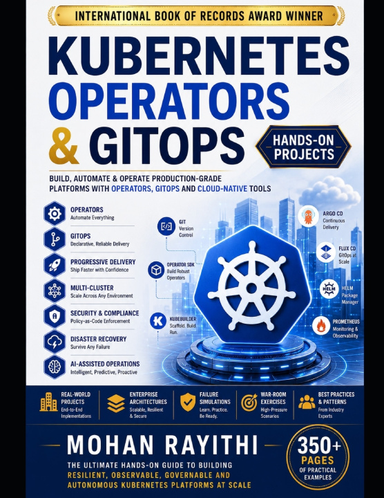 Knjiga Kubernetes Operators & GitOps Mohan Rayithi