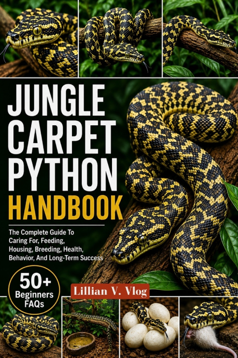 Kniha JUNGLE CARPET PYTHON HANDBOOK LILLIAN V. VLOG