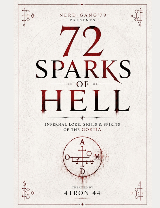 Könyv 72 Sparks of hell Kael 'Thar Nightingale