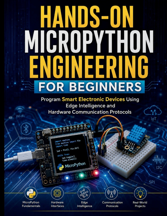 Kniha Hands-On MicroPython Engineering for Beginners HUDSON J. PETERSON
